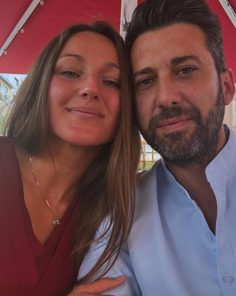 Melani Costa y su novio, Diego