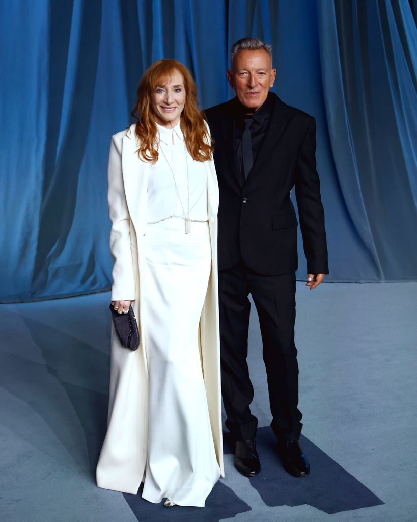 Bruce Springsteen y Patti Scialfa en una gala de premios, en 2025