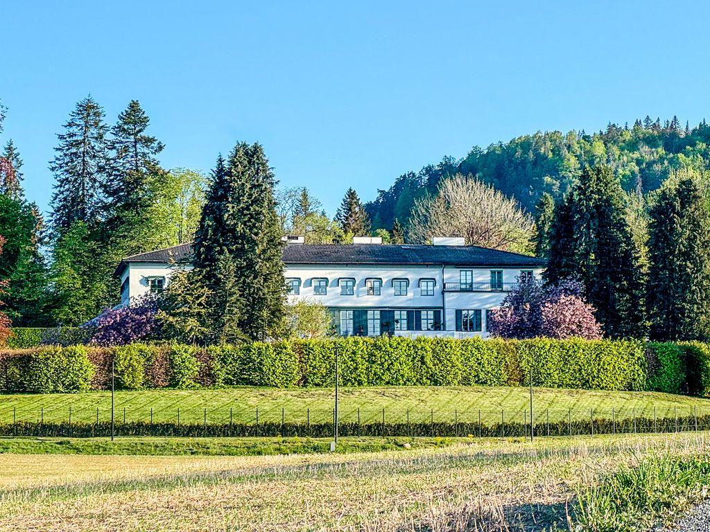 Una imagen de uno de los laterales de Skaugum, la residencia oficial de los príncipes herederos de Noruega