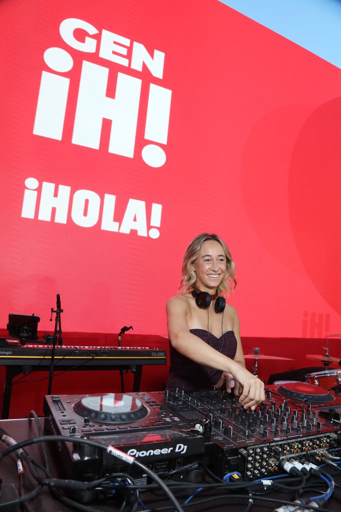 DJ Inés Bilbao en los premios GEN ¡H!