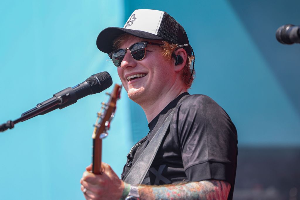 Actuación de Ed Sheeran en la Fórmula 1 Miami Grand Prix 2024