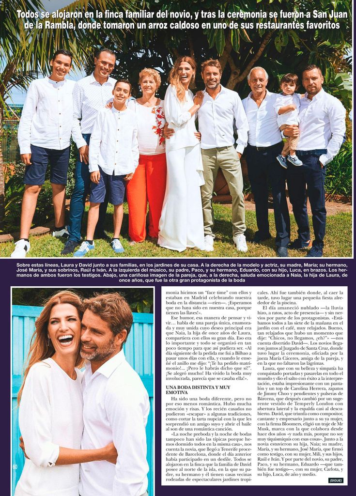Laura Sánchez y David Ascanio HOLA