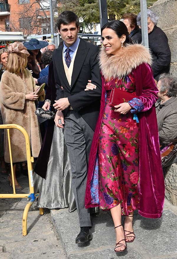 Blanca Sainz en la boda de Ana Sainz y Rodrigo Fontcuberta