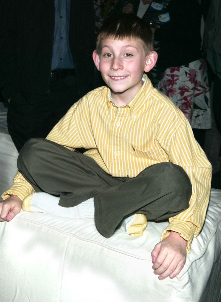 Erik Per Sullivan fotografiado en el Upfront de Fox Television 2002-2003 