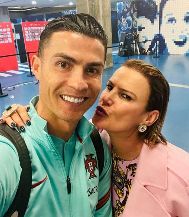 Cristiano Ronaldo y Elma Aveiro
