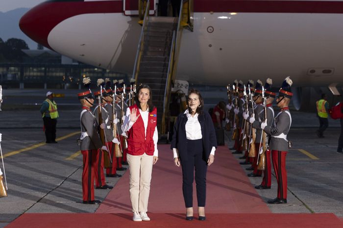 Reina Letizia en Guatemala