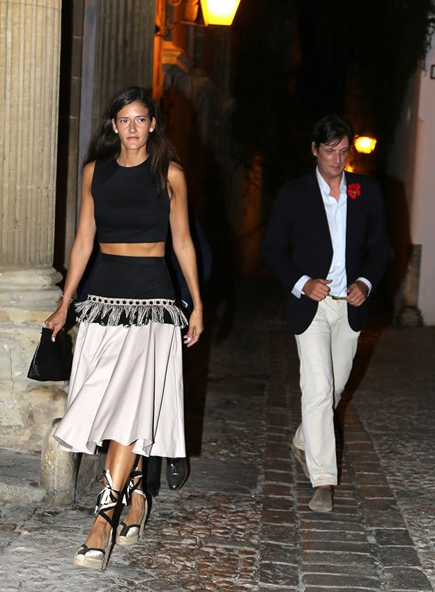 Luis Medina y su novia, Clara Caruana