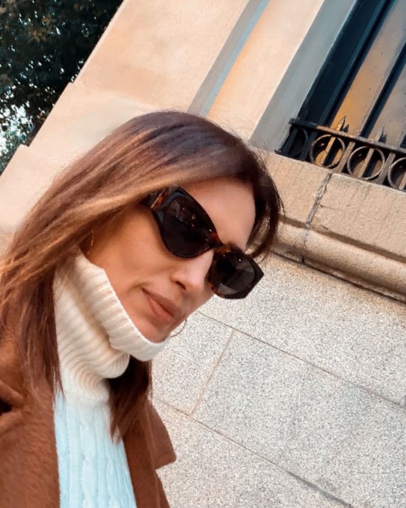 Nieves Álvarez en Madrid.