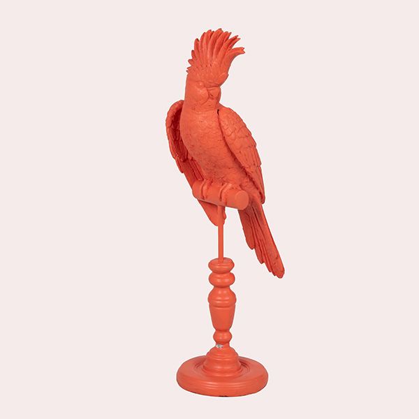 Estatuilla de Loro en Naranja Doukka Maisons du Monde