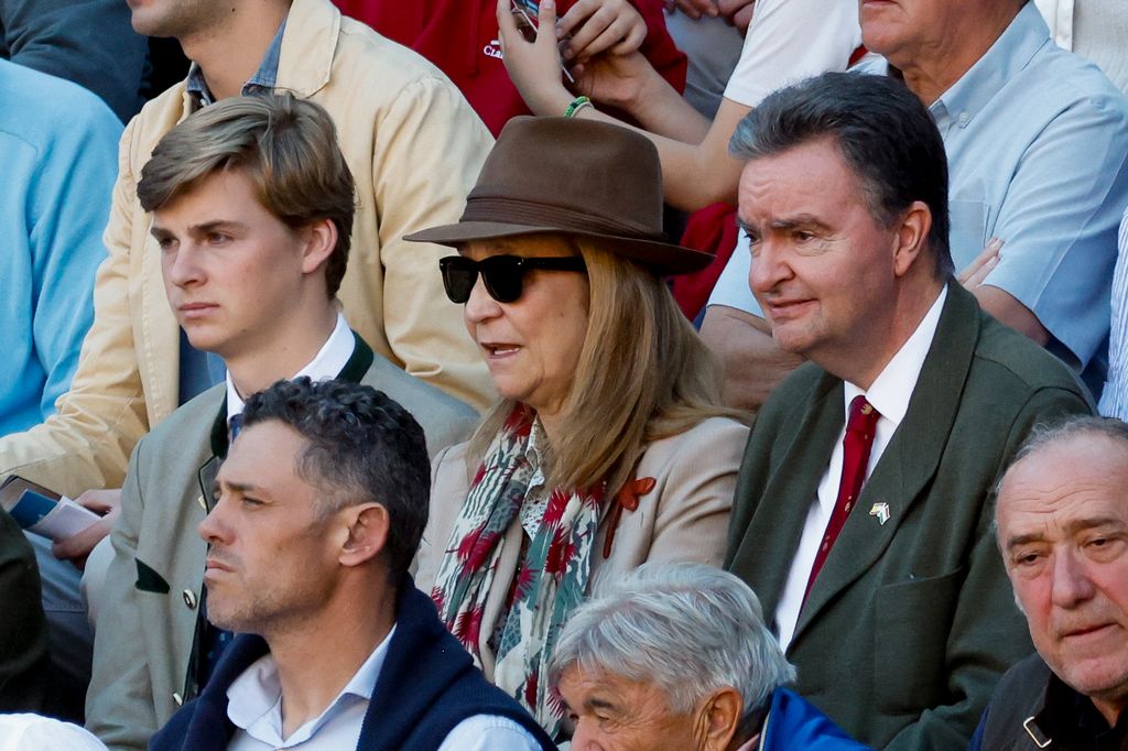 La infanta Elena en la Feria de San Isidro junto a Jorge de Habsburgo-Lorena