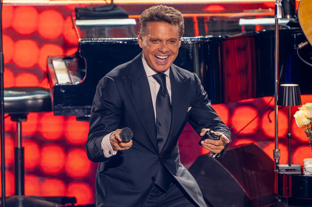 Luis Miguel, en un concierto en Marbella en 2024