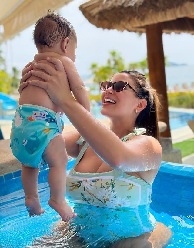 Sofía Rivera Torres se encuentra encantada con su maternidad