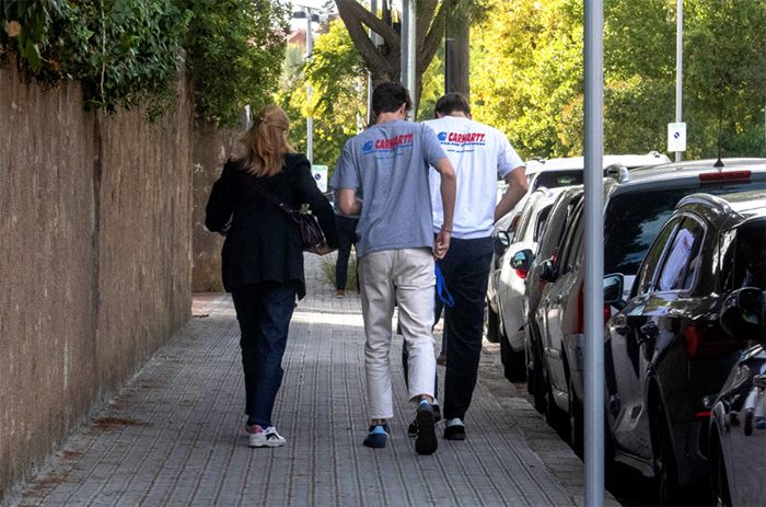 Doña Cristina y sus hijos