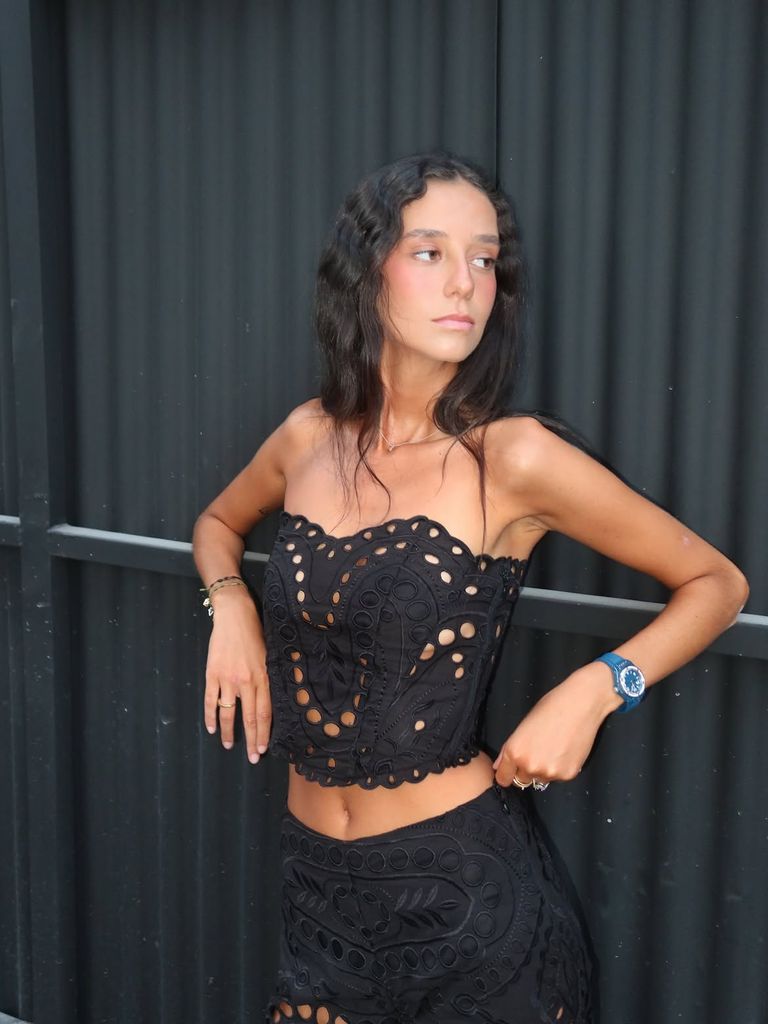 Victoria de Marichalar con look de Charo Ruiz Ibiza