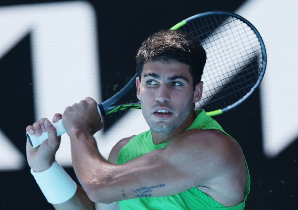 Carlos Alcaraz disputa su primera final del Open de Australia el domingo 1 de febrero