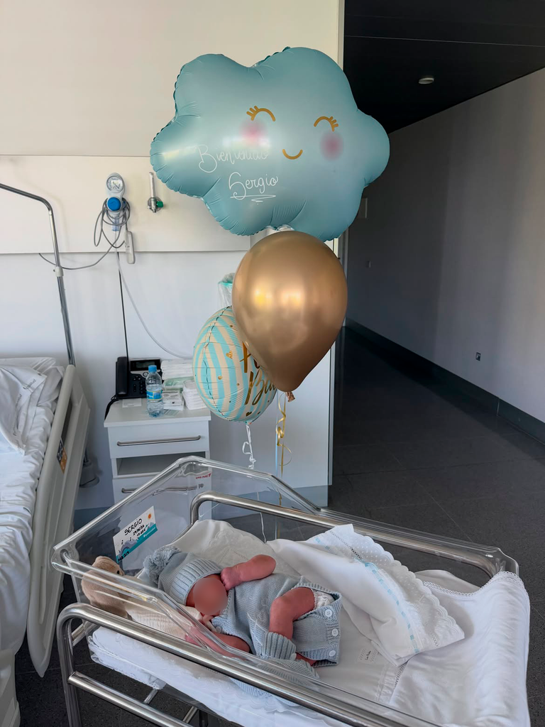 El pequeño llegó para completar la familia