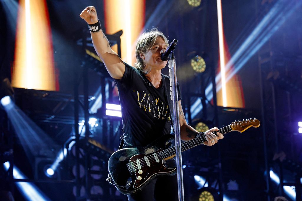 Keith Urban dedicaba a Nicole Kidman el tema 'The Fighter'.