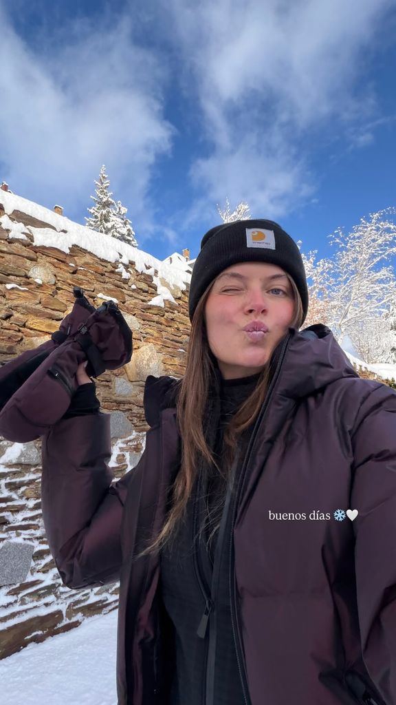 La escapada para esquiar de Bea Gimeno junto a su familia