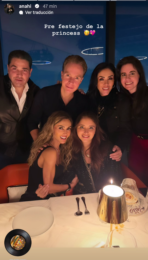 Ana Paula tuvo un pre festejo de cumpleaños junto a su tía Anahí.