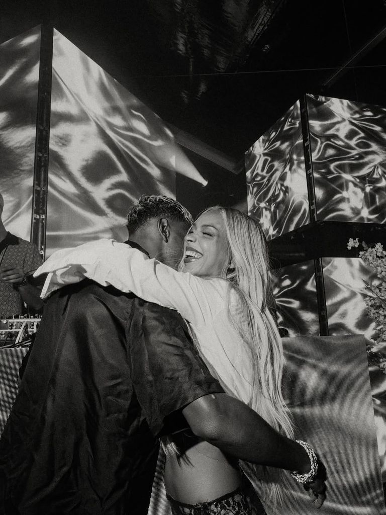 La cantante catalana Bad Gyal junto a Lamine Yamal