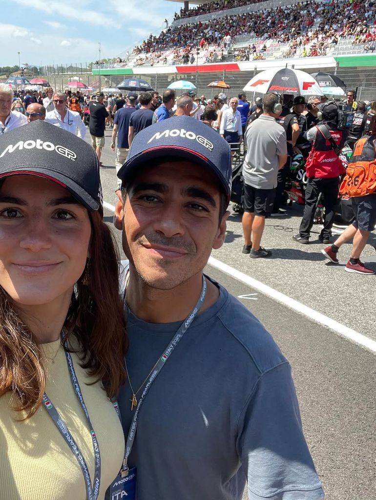 Alberto Herrera y Blanca Llandres, de escapada al circuito Mugello en Italia
