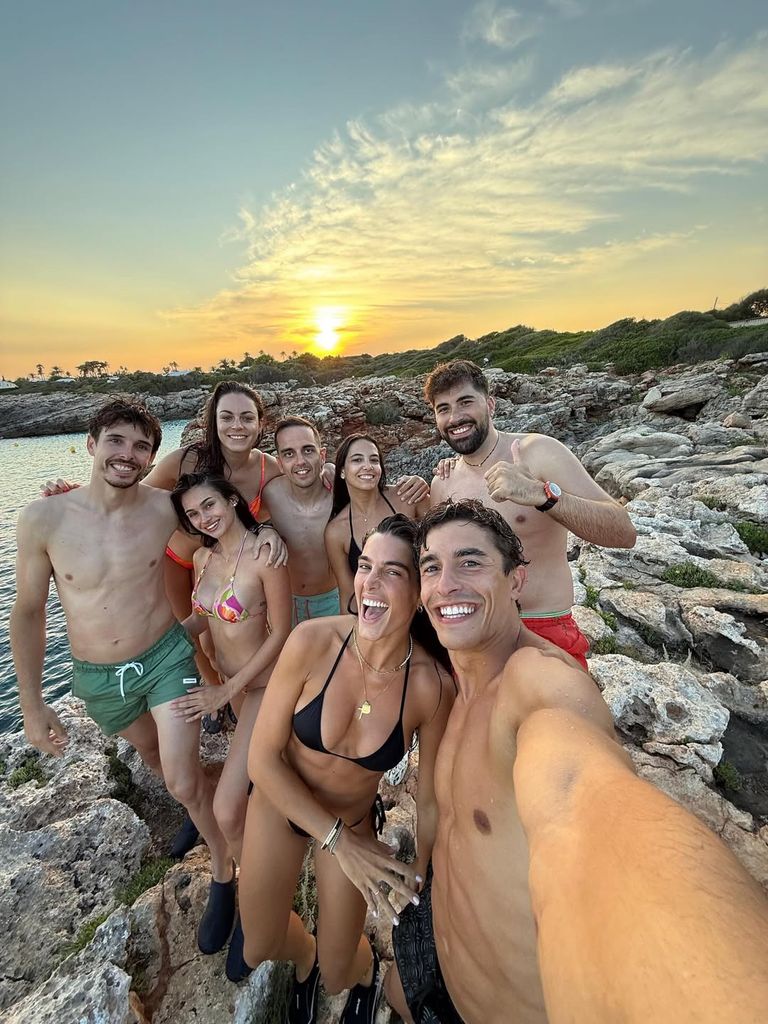 Las vacaciones menorquinas de Marc Márquez y Gemma Pinto 
