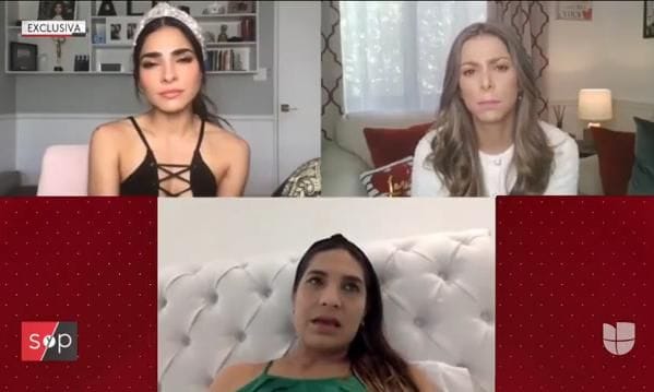 Alejandra Espinoza y su hermana Haydee