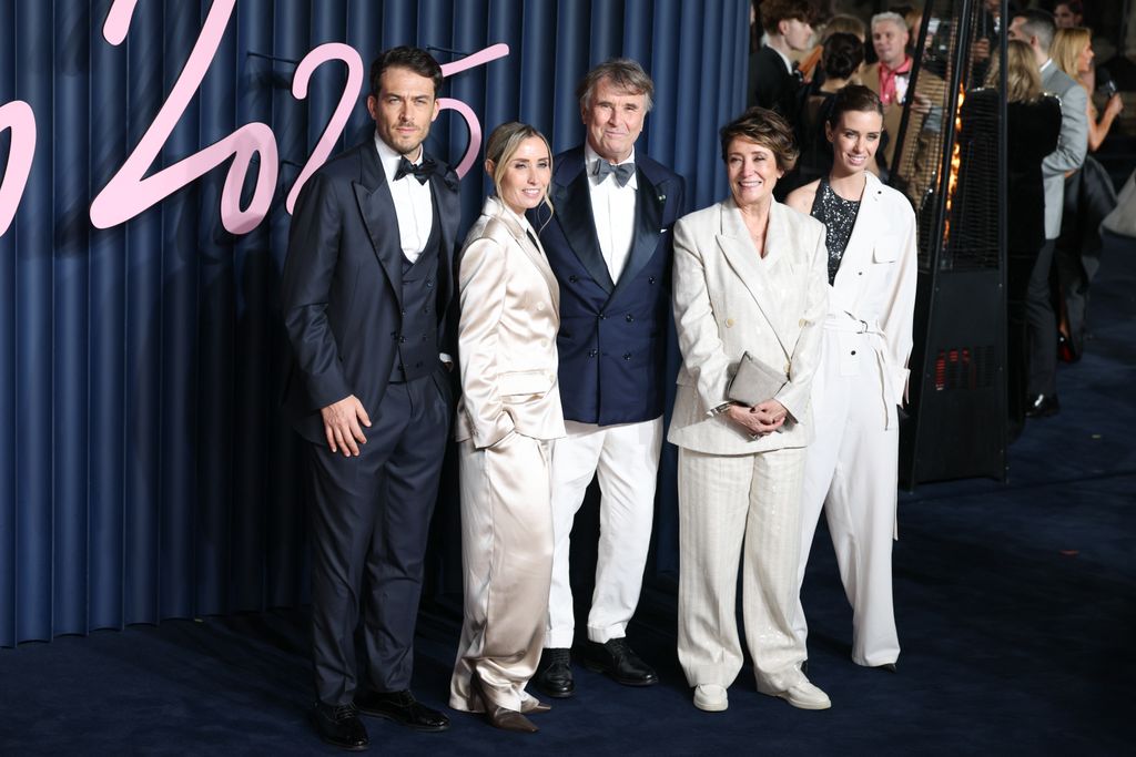 La familia Cucinelli en el Royal Albert Hall. 