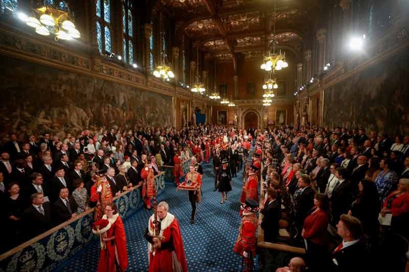 Sesión inaugural del Parlamento inglés