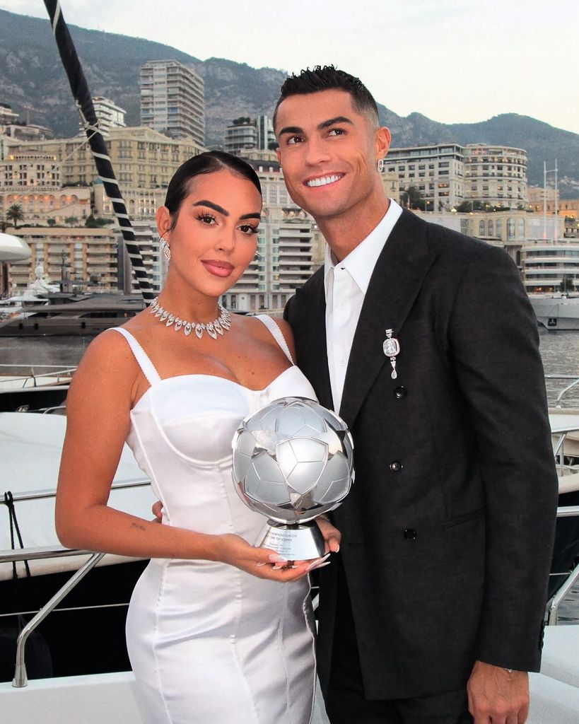 Georgina Rodríguez y Cristiano Ronaldo