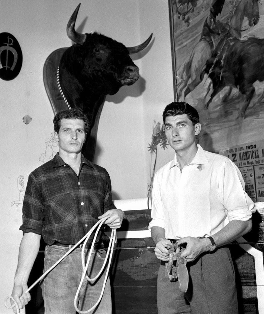 Rafael y su hermano Ángel Peralta