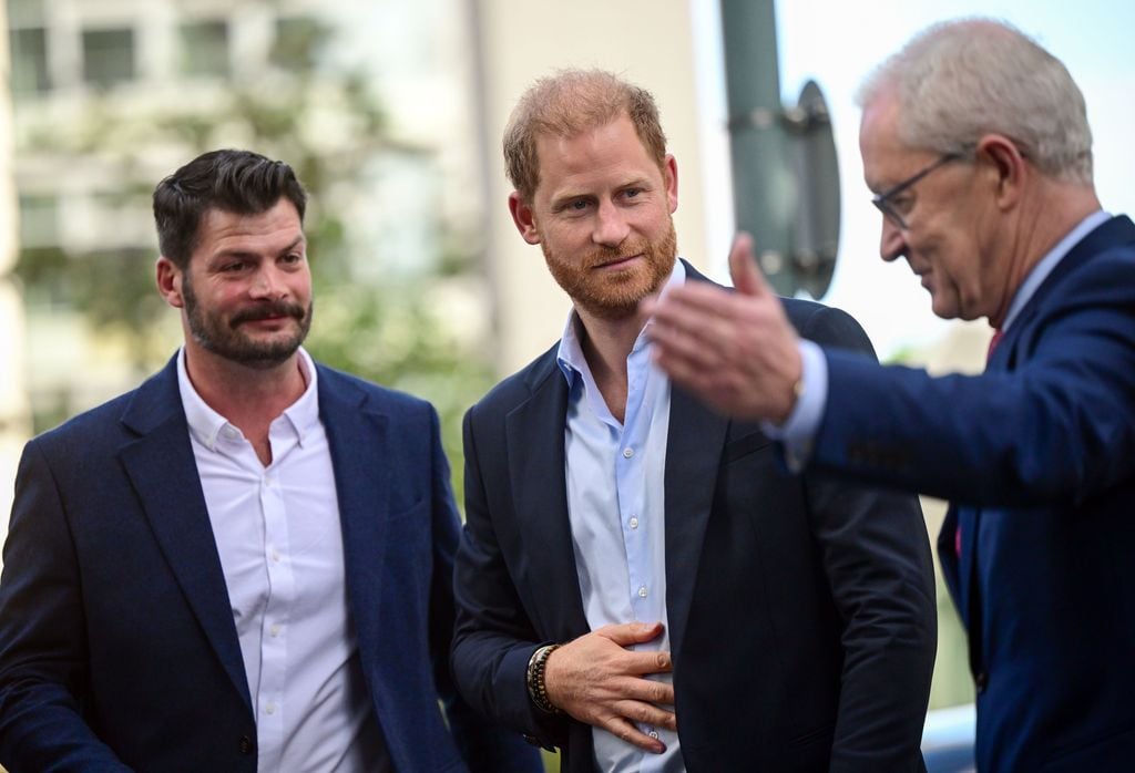 Mandatory Credit: Photo by Victoria Jones/Shutterstock (15479485a)
Prince Harry visit to Imperial College London's Centre for Blast Injury Studies, London, UK - 10 Sep 2025
Prince Harry will receive an update on the work of the Centre for Injury Studies and its more recent focus on paediatric blast and crush injuries - demonstrating the research for child amputees and what is being done to maximise learning for conflict and disaster zones. *** Local Caption *** .