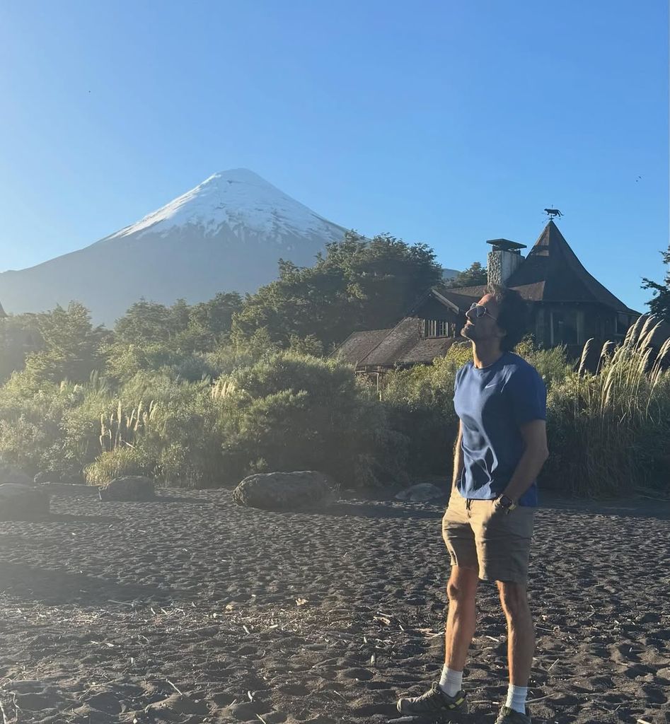 Matías, posando ante la cámara