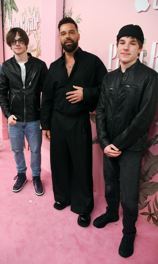 ricky martin y sus hijos valentino y matteo