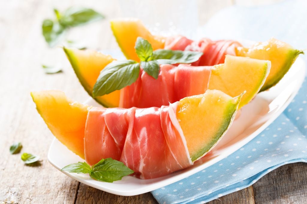 Melón con jamón, un clásico de los menús en las décadas de los 70, 80 y 90