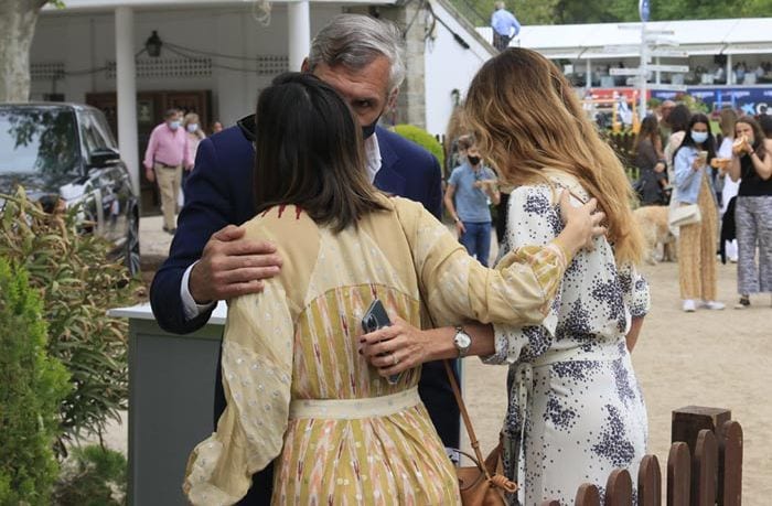 Tamara Falcó con sus suegros
