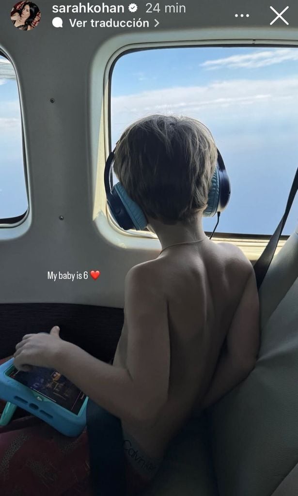 Noah, hijo del Chicharito y Sarah Kohan