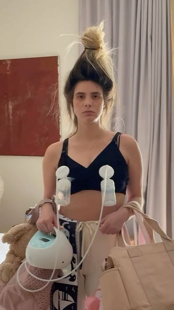Lele Pons mostró con su distintivo sentido del humor cómo son sus días como madre primeriza.