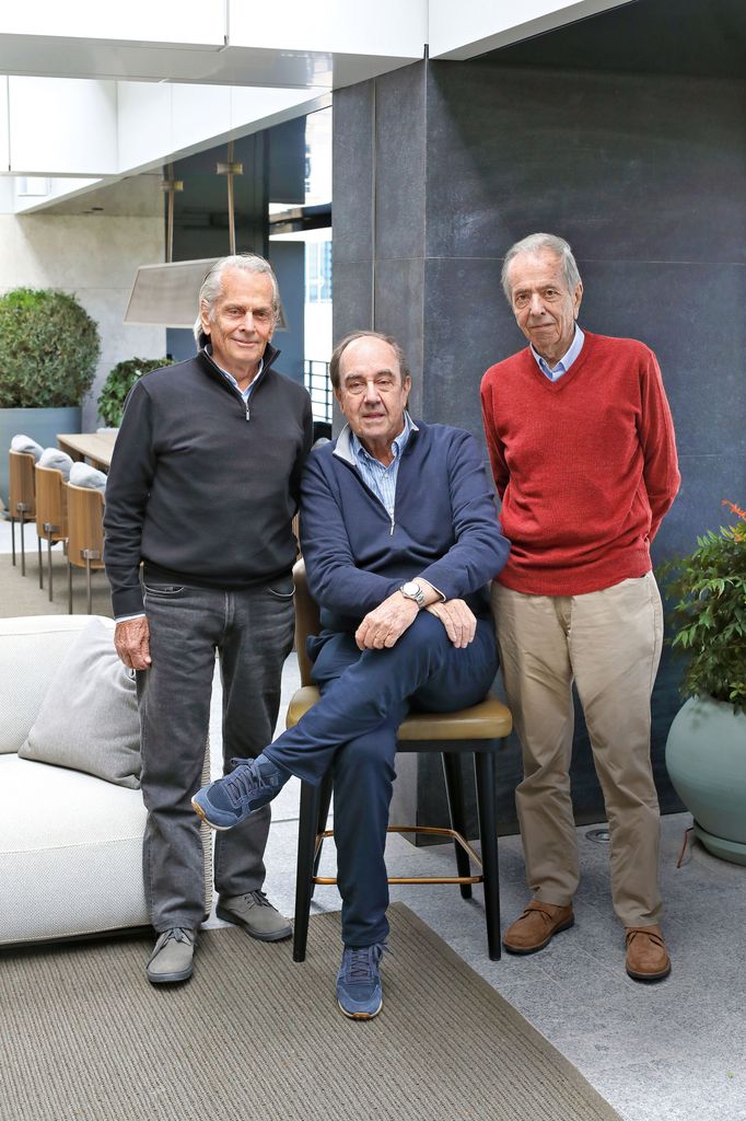Nando Parrado, Daniel y Eduardo Fernández Strauch
