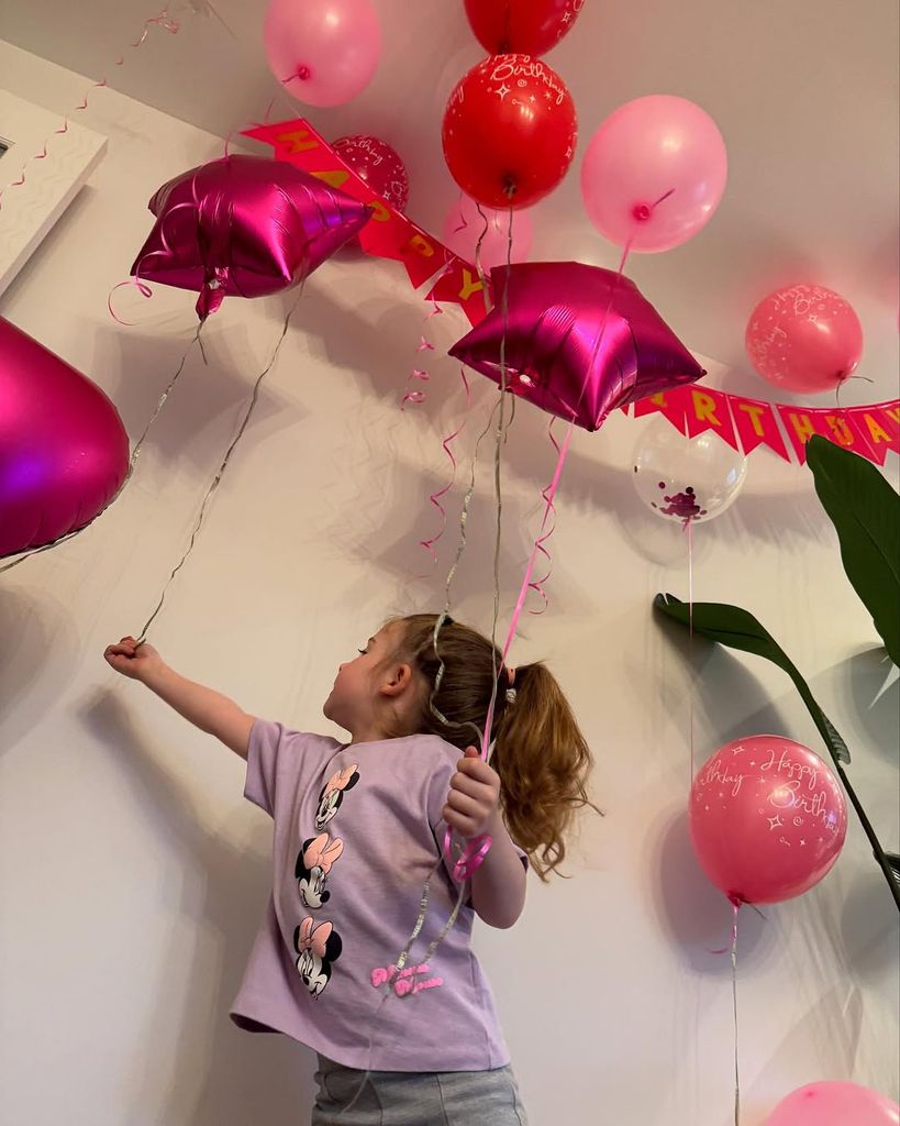 Edurne y David De Gea celebran el 4º cumpleaños de su hija