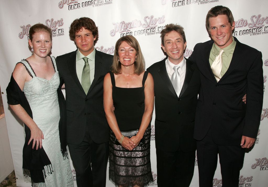 NEW YORK - AUGUST 17:  (L-R) Katherine Short, Henry Short, Nancy Short, Martin Short and Oliver Short attend the after party for the opening night of "Martin Short: Fame Becomes Me" at Tavern on the Green on August 17, 2006 in New York City.  (Photo by Peter Kramer/Getty Images)