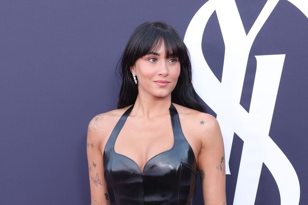 AITANA Y ARON PIPER LOS PROTAGONISTAS EN EL EVENTO DE  ''YSL PRESENTANDO 'LOVE GAMER'' EN MADRID 