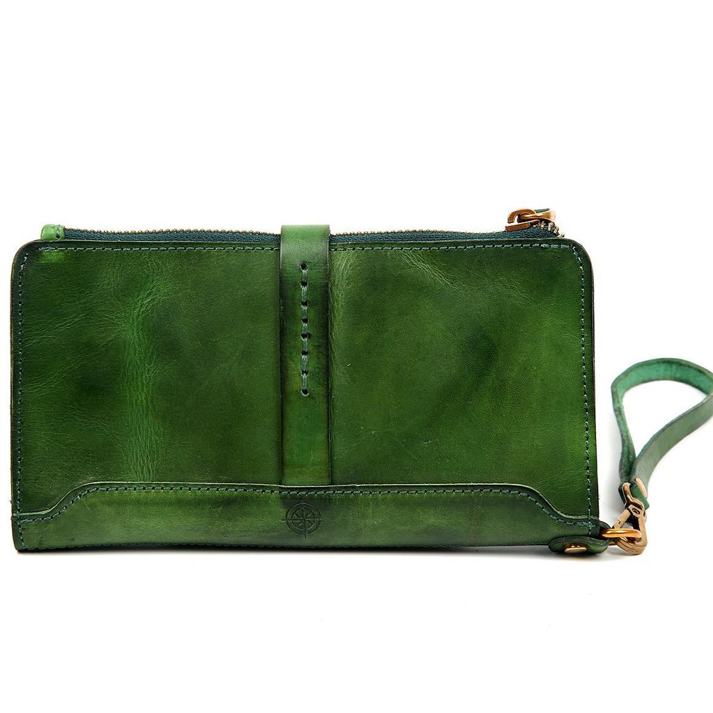 Casey Leather Clutch de Old Trend