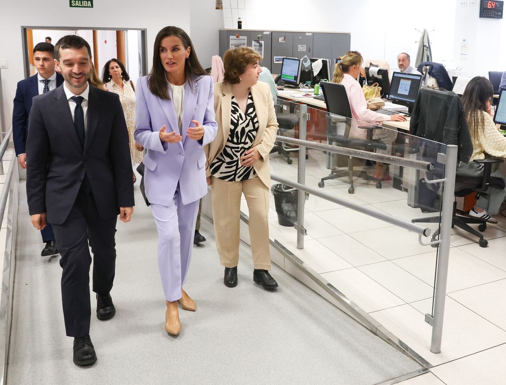 Reina Letizia en Radio Nacional de España 