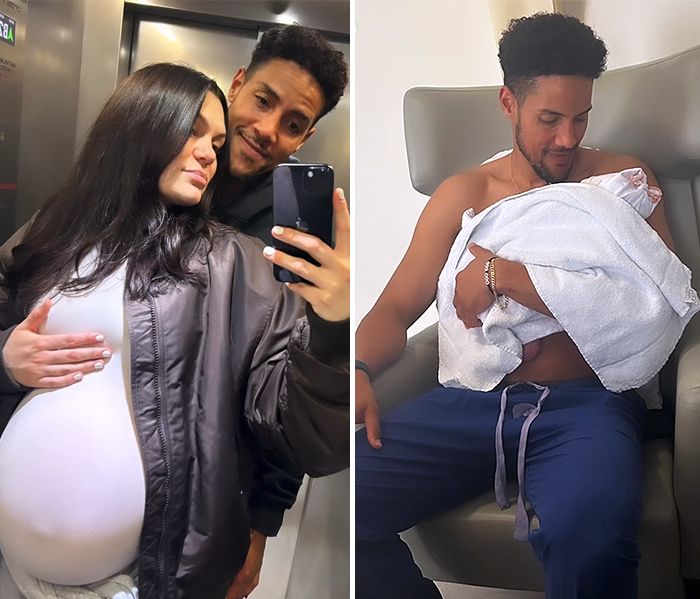 cantante Jessie J presenta al padre de su hijo