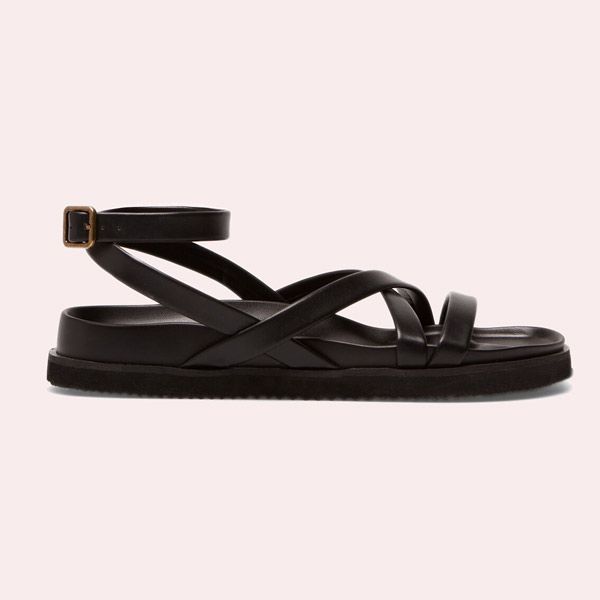 sandalias negras