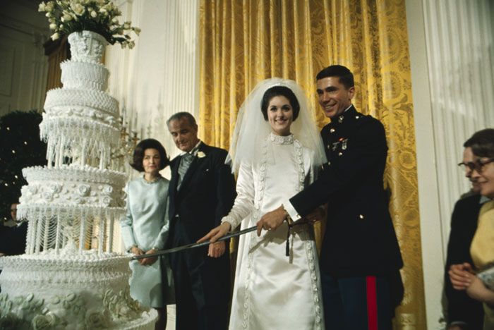 Lynda Bird Johnson boda Casa Blanca