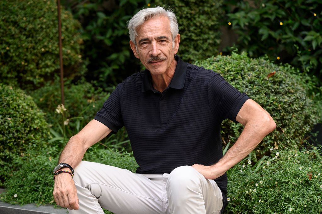 MADRID, SPAIN - AUGUST 29: Imanol Arias presents "Muerte De Un Viajante" theatre play at Hotel CoolRooms Palacio de Atocha on August 29, 2022 in Madrid, Spain. (Photo by Juan Naharro Gimenez/Getty Images)