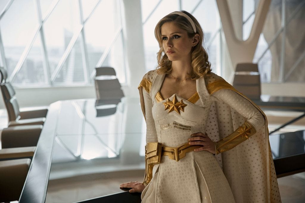 Erin Moriarty da vida a Starlight en 'The Boys', la famosa serie de Prime Video
