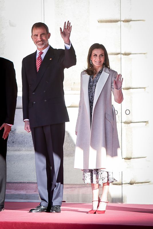 Reyes Felipe y Letizia